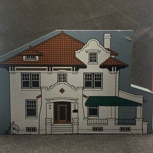 Vintage Cat's Meow Hometowne Collectibles Wood Wiesenberger Alumni Center PA